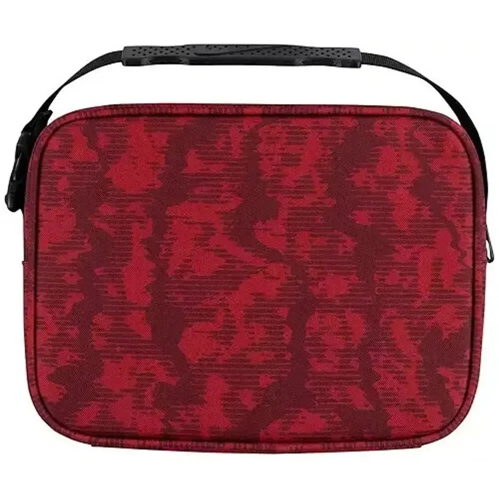 Nike Futura Fuel Pack Insulated Hard Shell Lunch Box Tote Bag Gym Red Black New